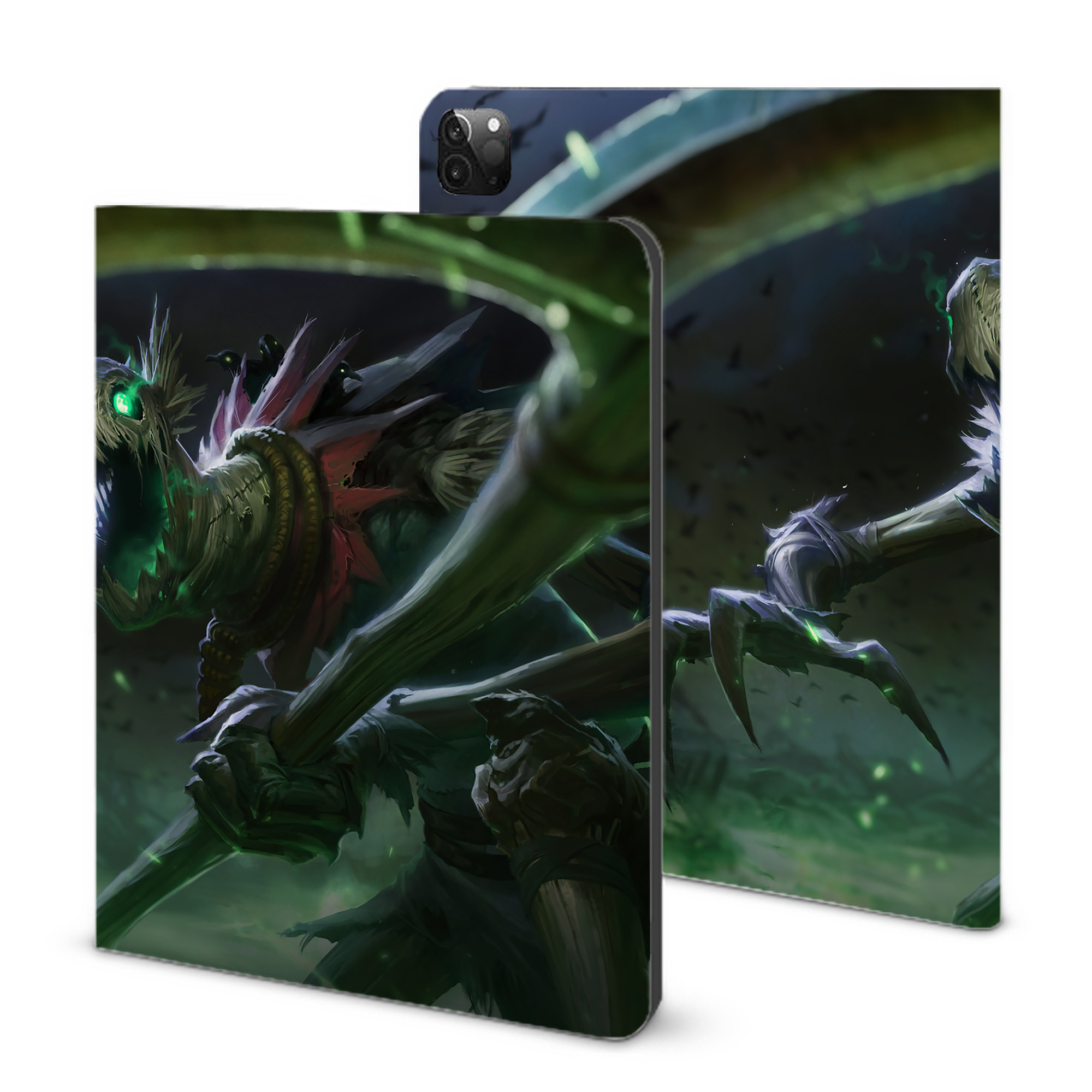 リーグ・オブ・レジェンド League of Legends LOL IPadケース ペンホルダー付き ブックスタイルデザイン